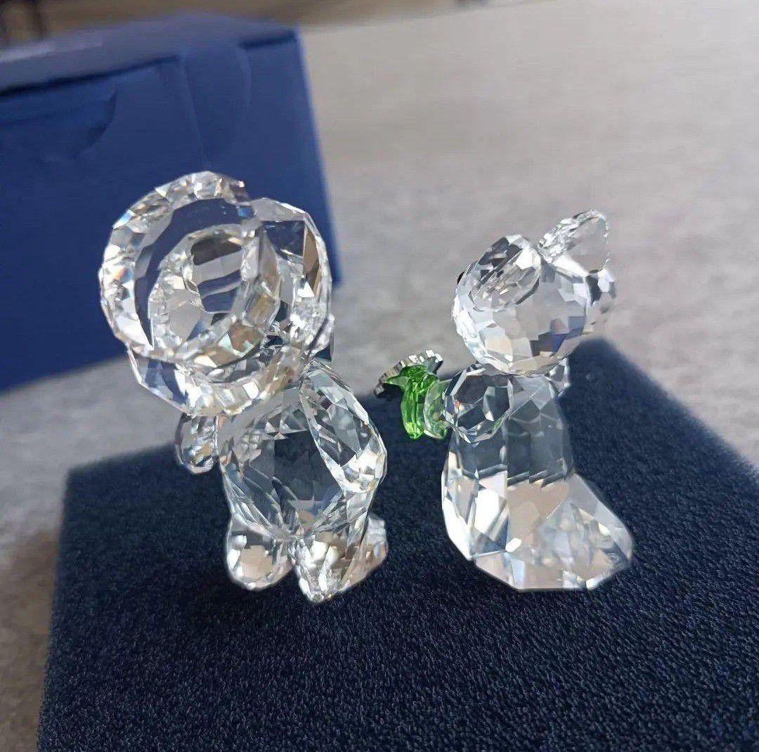 プレゼントに【クリスベア あなたとわたし☘】SWAROVSKI スワロフスキー