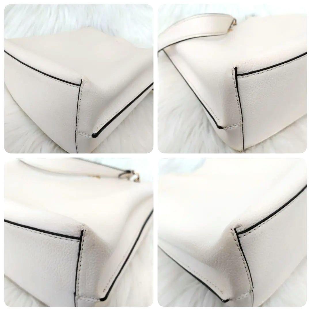 極美品✨COACH コーチ モリー バケットバッグ ハンドバッグ 白