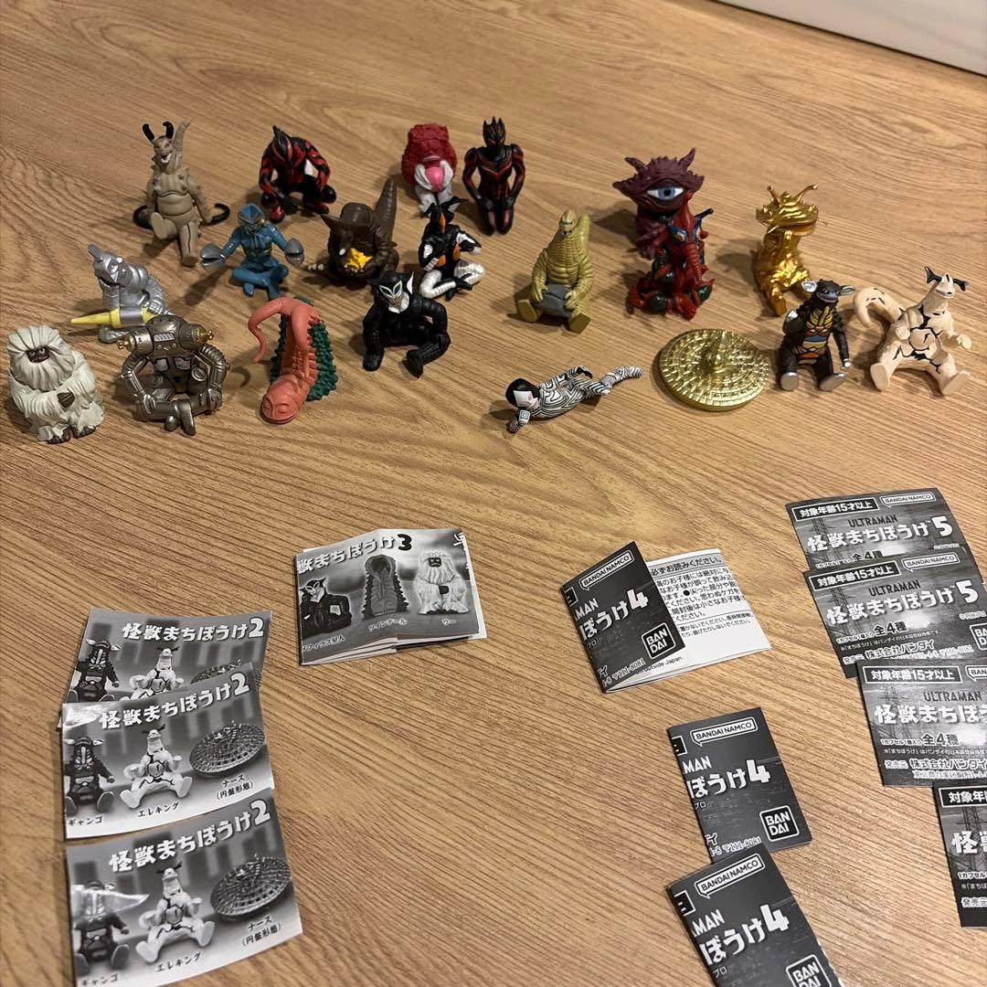 ウルトラマン　怪獣まちぼうけ　1〜5弾　コンプリート