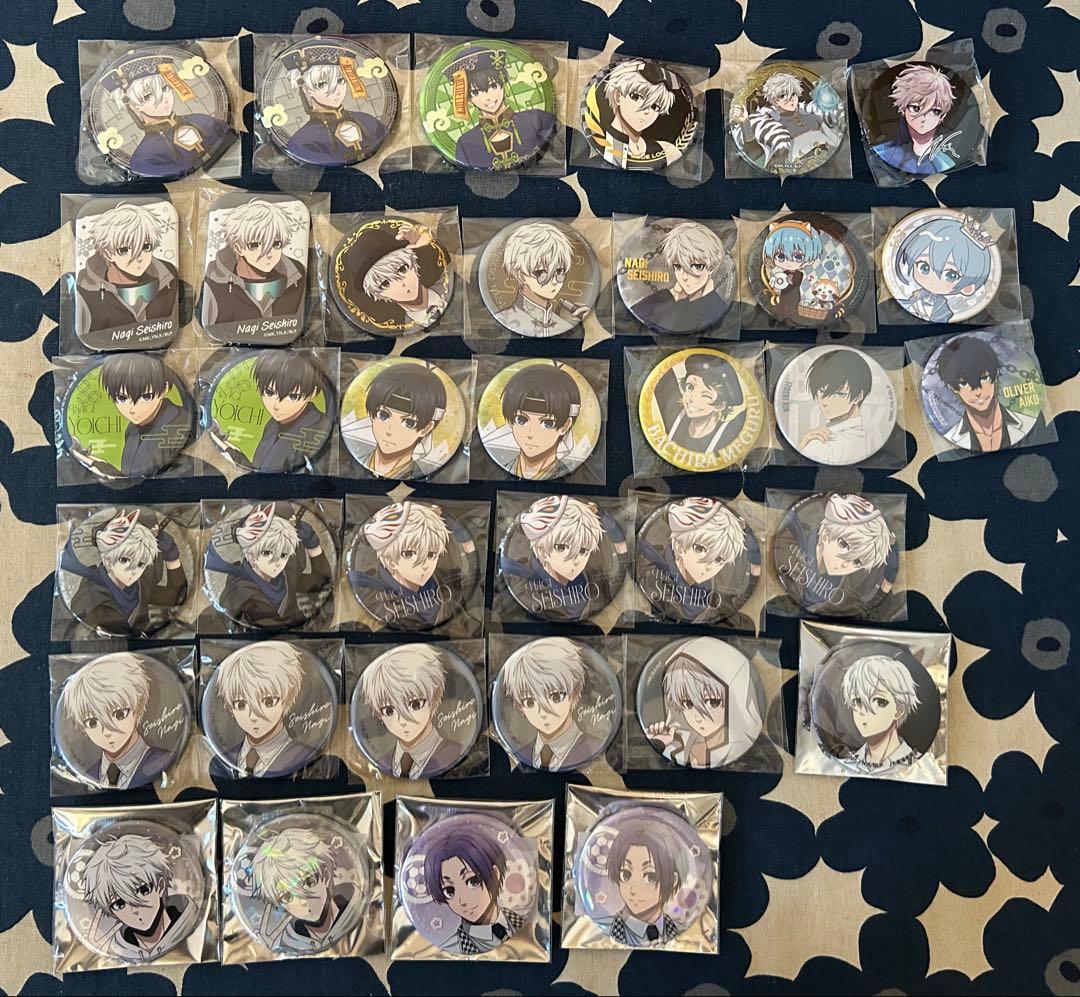 ブルーロック 缶バッジ 凪誠士郎 御影玲王 糸師凛 潔世一 ロフト JR東海