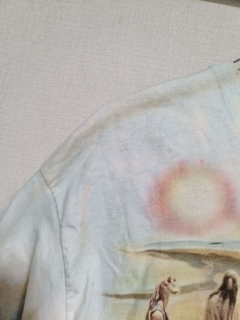 訳あり　スターウォーズ 　リキッドブルー 半袖Tシャツ タイダイ柄