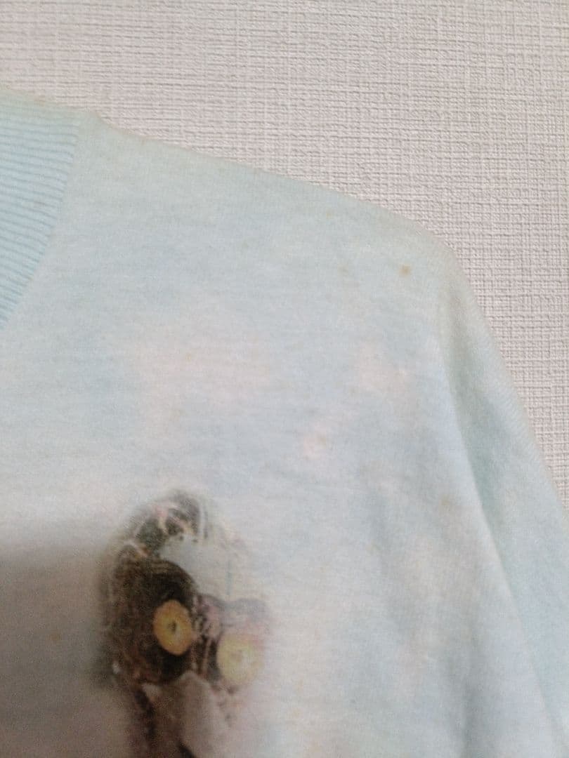 訳あり　スターウォーズ 　リキッドブルー 半袖Tシャツ タイダイ柄