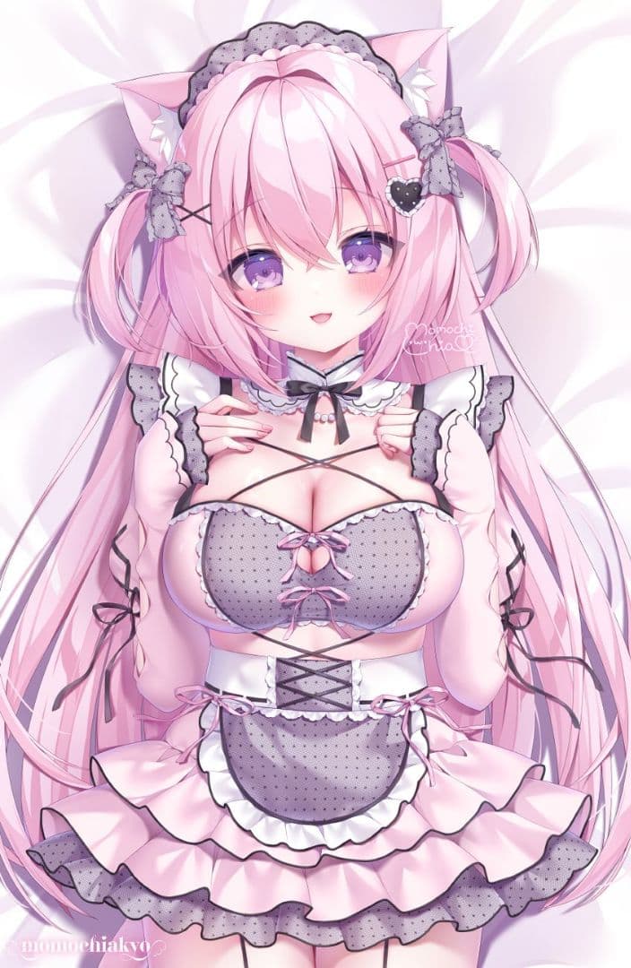 桃稚ちあ　メイド　のあちゃん　抱き枕