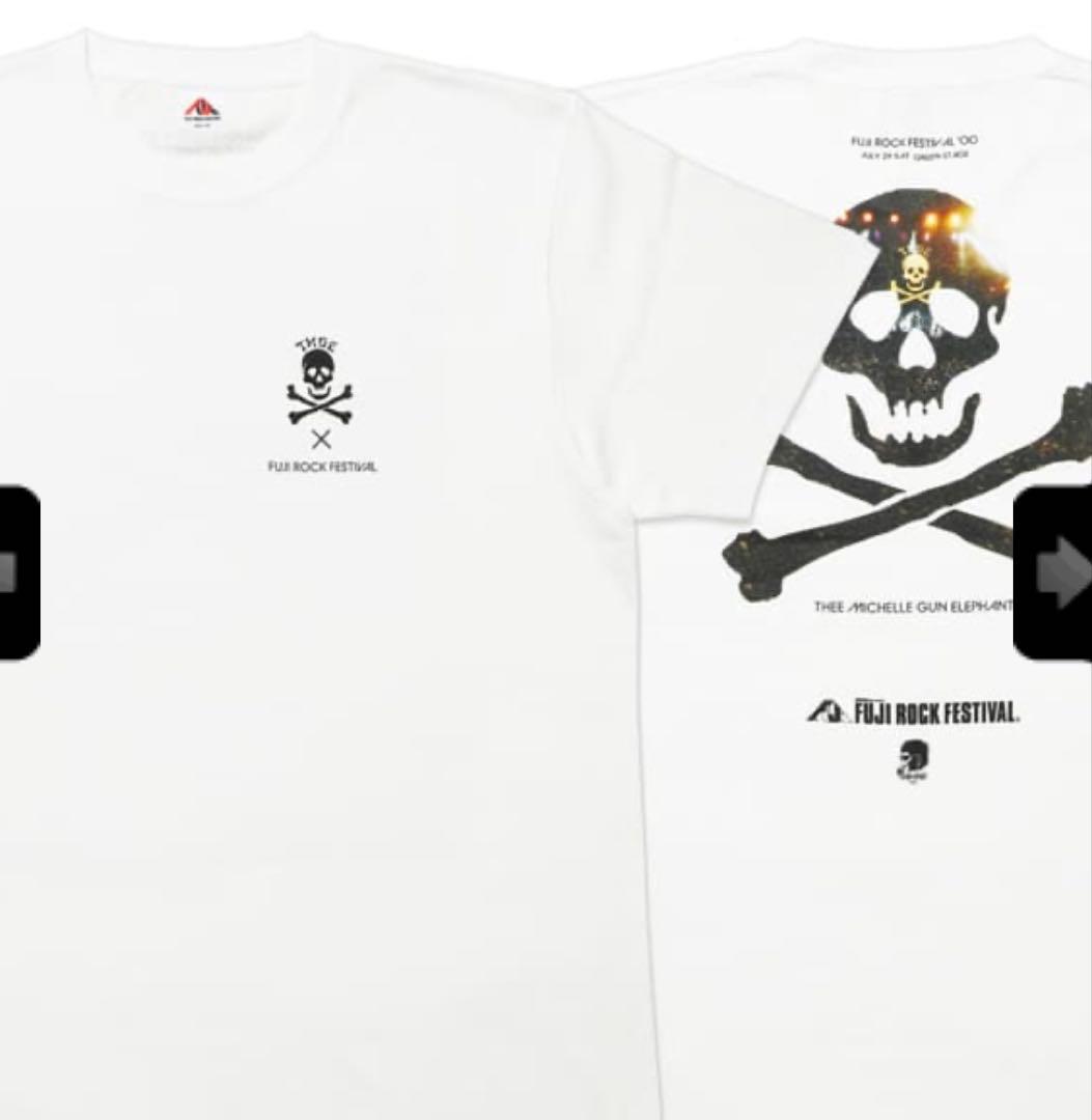 FUJIROCK×ミッシェルガンエレファントTシャツ再販無し　フジロック