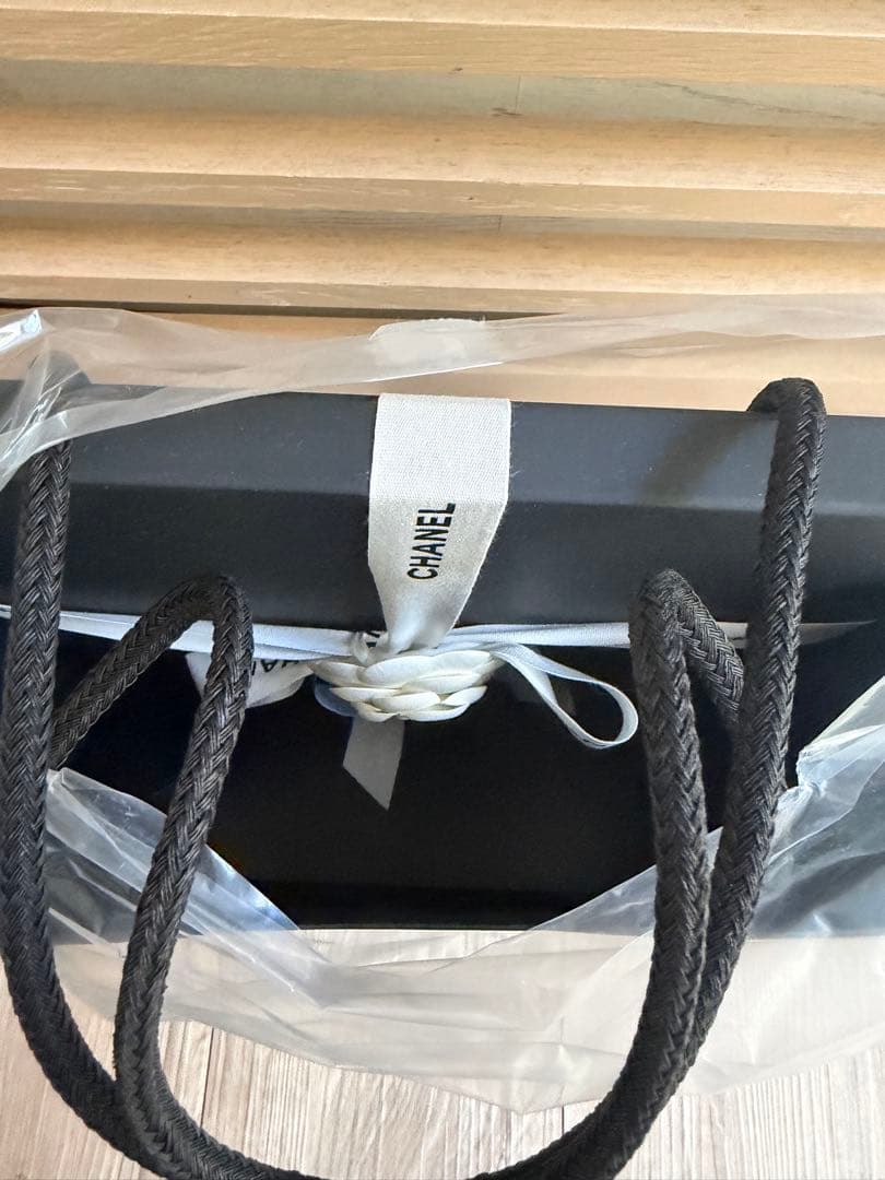 新品未使用 chanel25B 新作 本物 ココマーク ニット帽黒 最終お値下げ