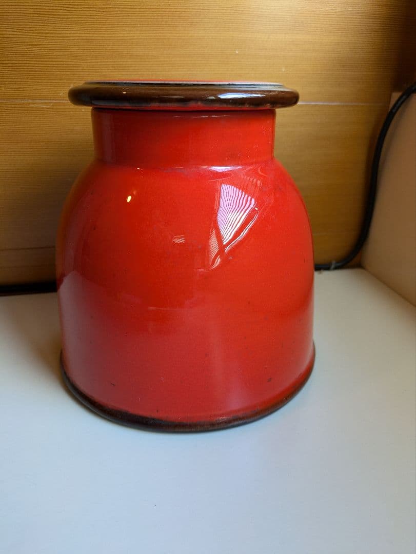 コーヒー豆入れ　ヴィンテージ　イタリア　Baludelli