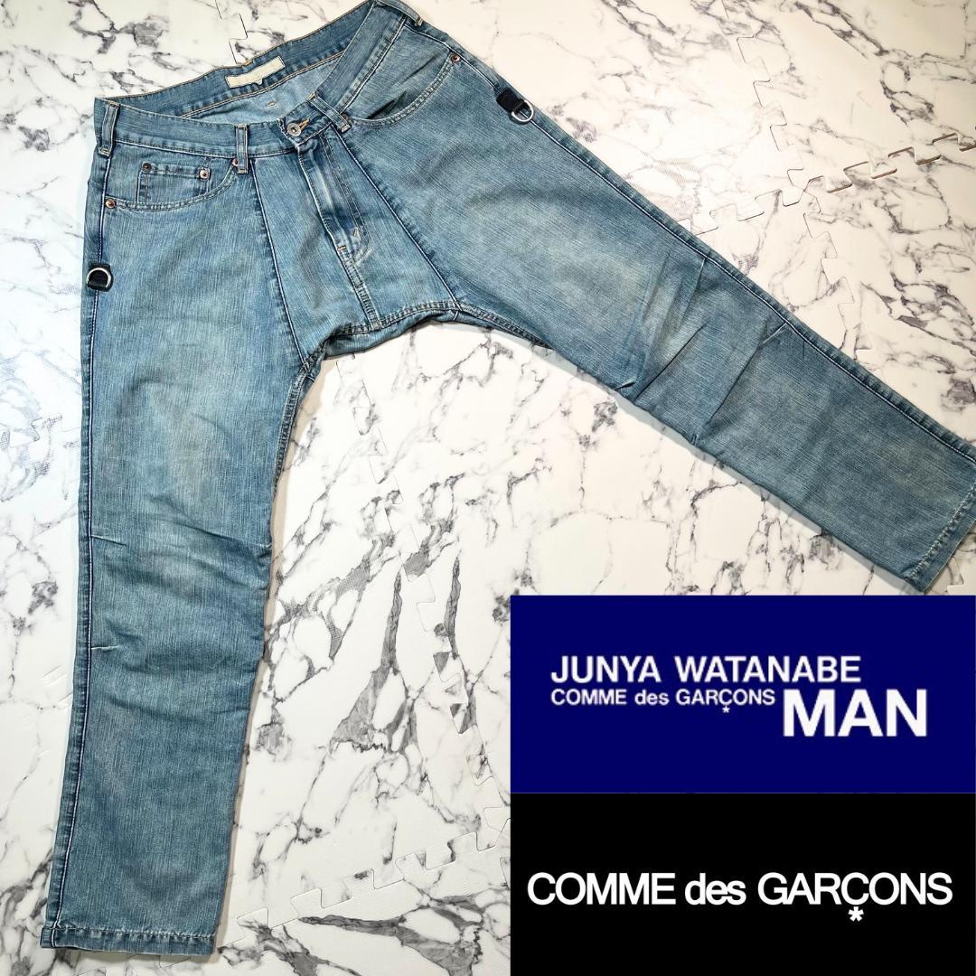 ✨2004年製/美品✨JUNYA WATANABE サルエル デニム M 青