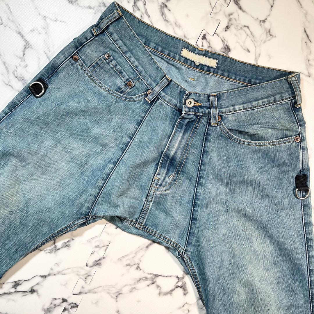 ✨2004年製/美品✨JUNYA WATANABE サルエル デニム M 青