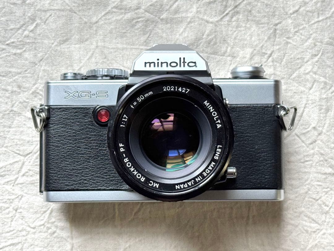 ⌘完動品！ モルト交換済み！ 作例あり MINOLTA XG-S⌘