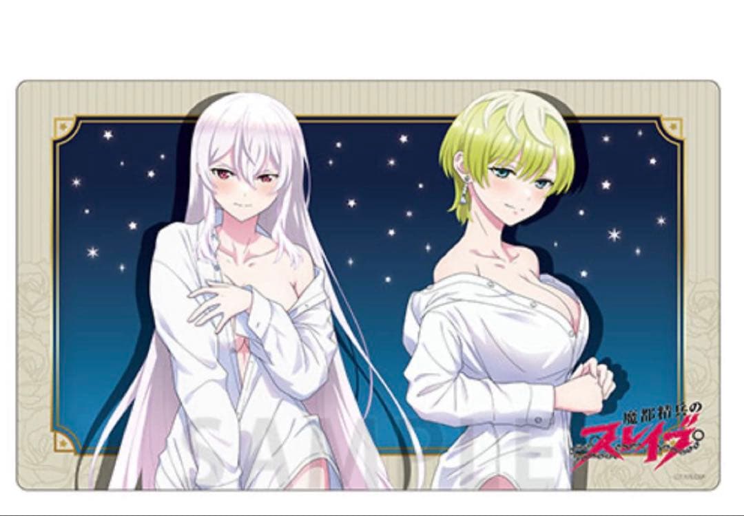 魔都精兵のスレイブ ゲマくじ　A賞　ラバーデスクマット　羽前京香　出雲天花