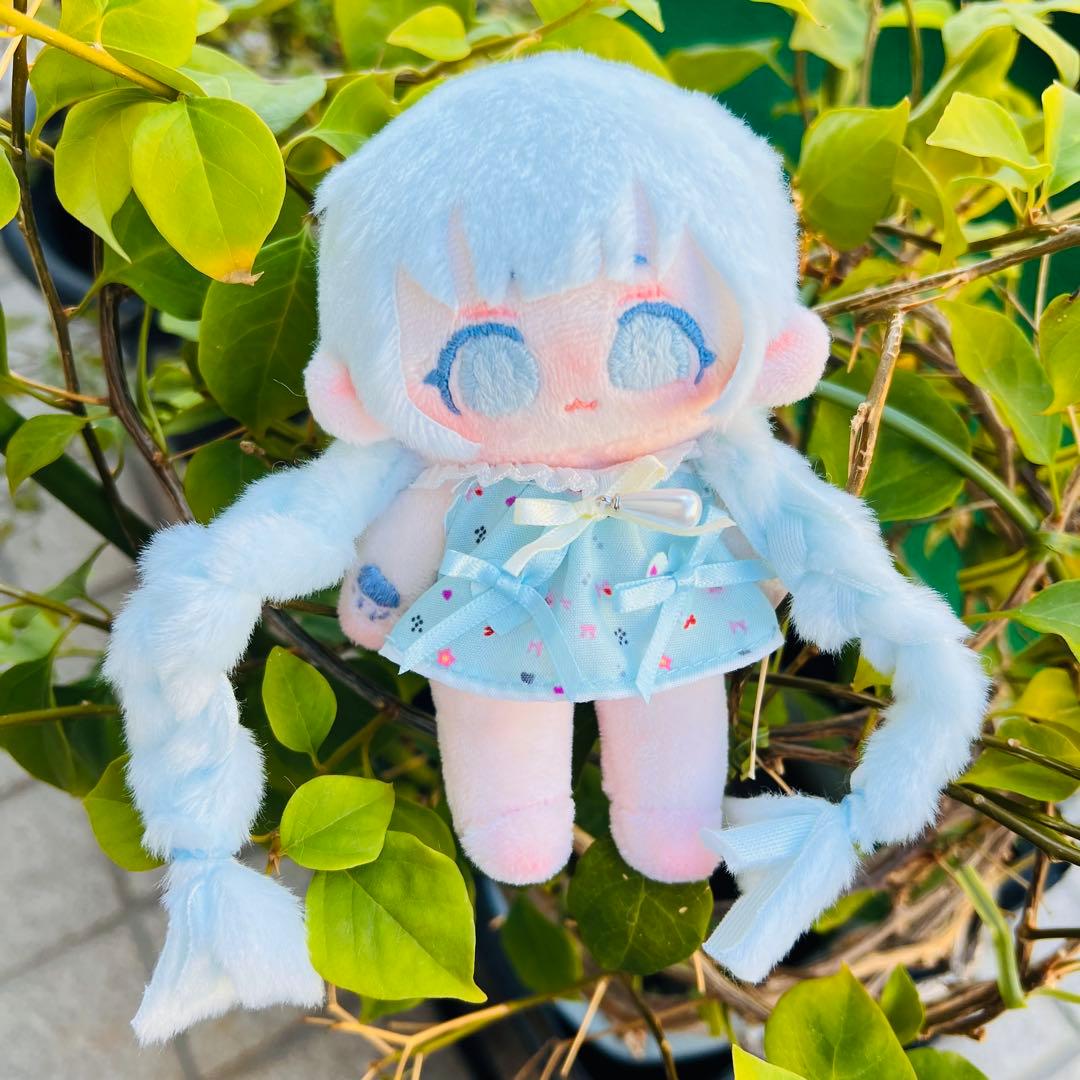 H*o様 自作ぬい みずいろうさぎちゃん 無属性ぬいぐるみ