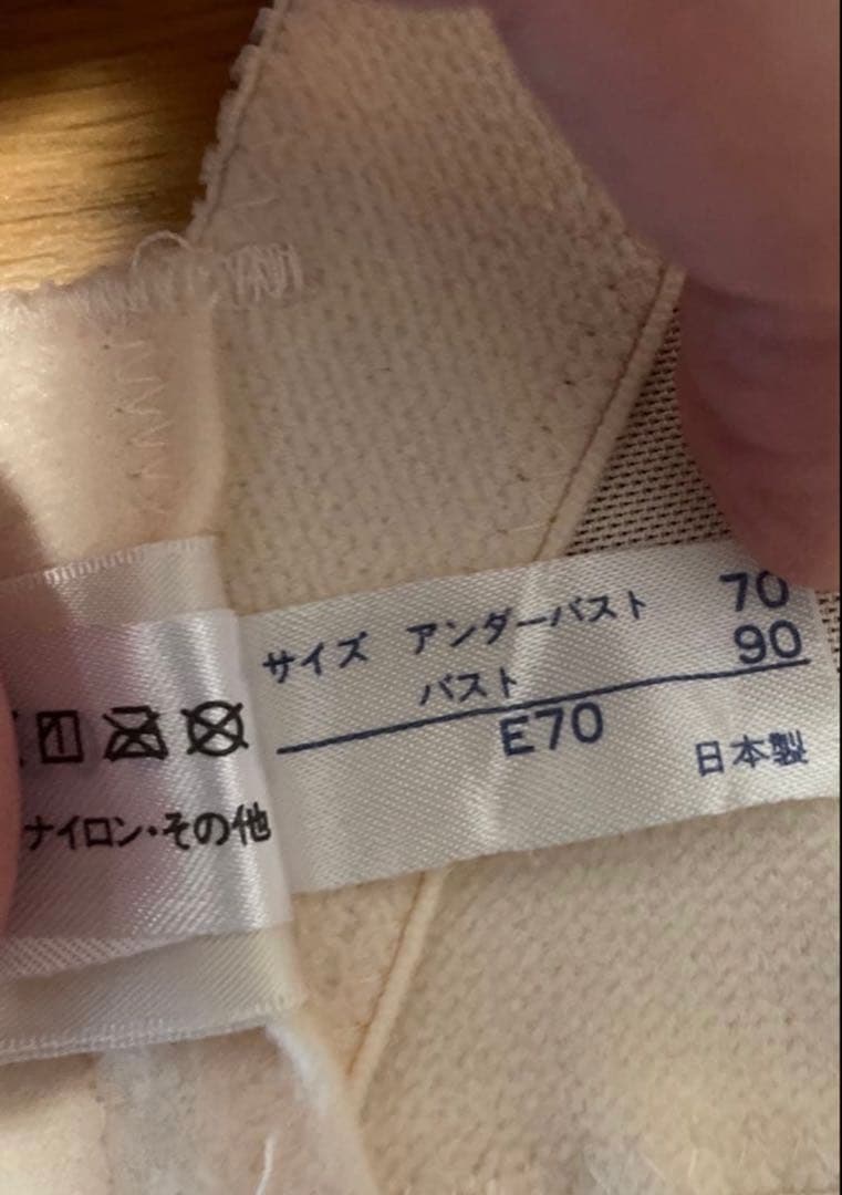 【美品】フォーシスアンドカンパニー　ブライダルインナー　Vカット　E70