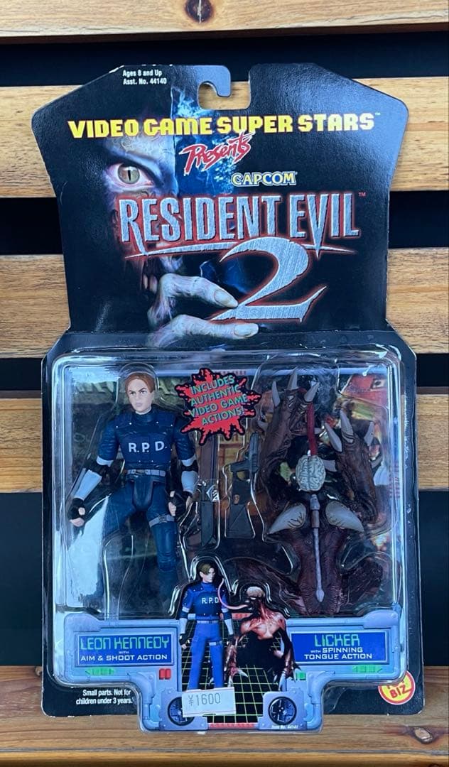 未開封】　バイオハザード2 フィギュア　レオン&リッカー