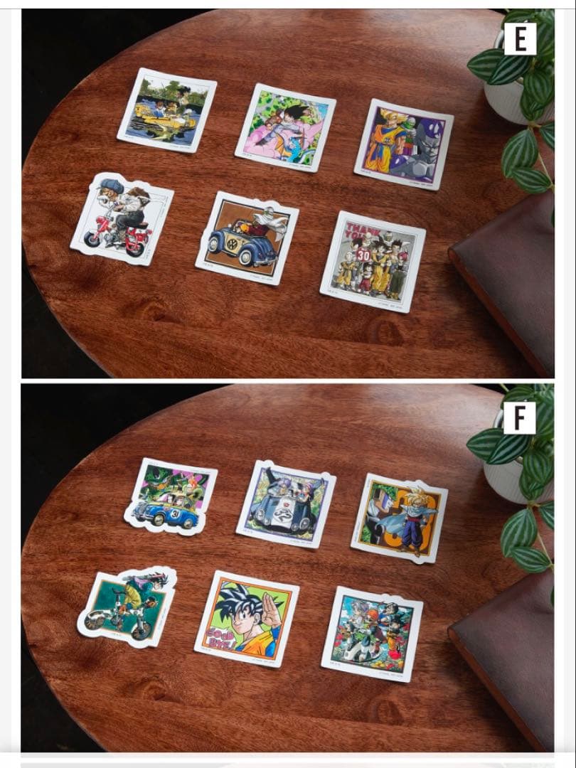 DRAGON BALL ステッカー全種コンプリートセット