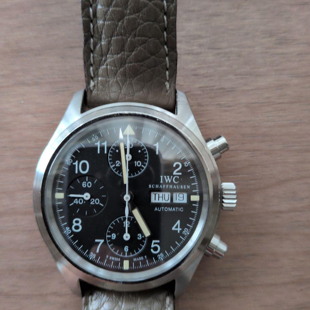 IWC 自動巻き クロノグラフ 腕時計