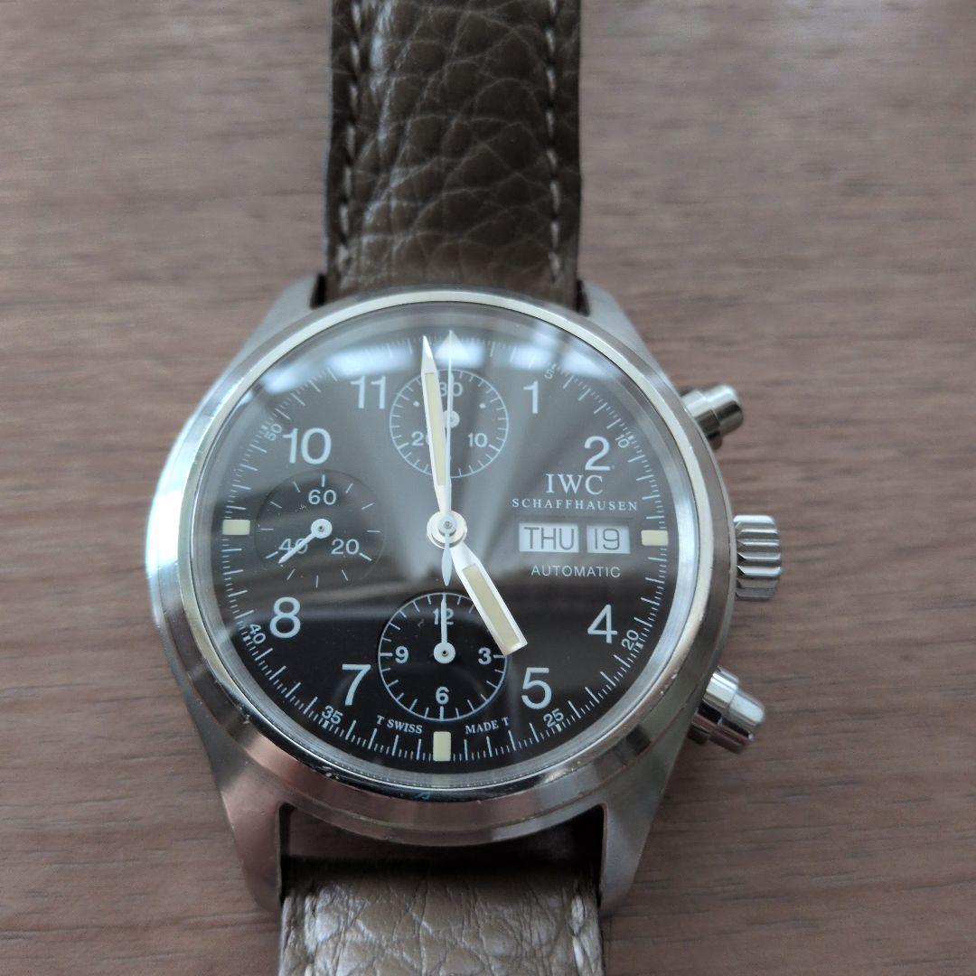 IWC 自動巻き クロノグラフ 腕時計