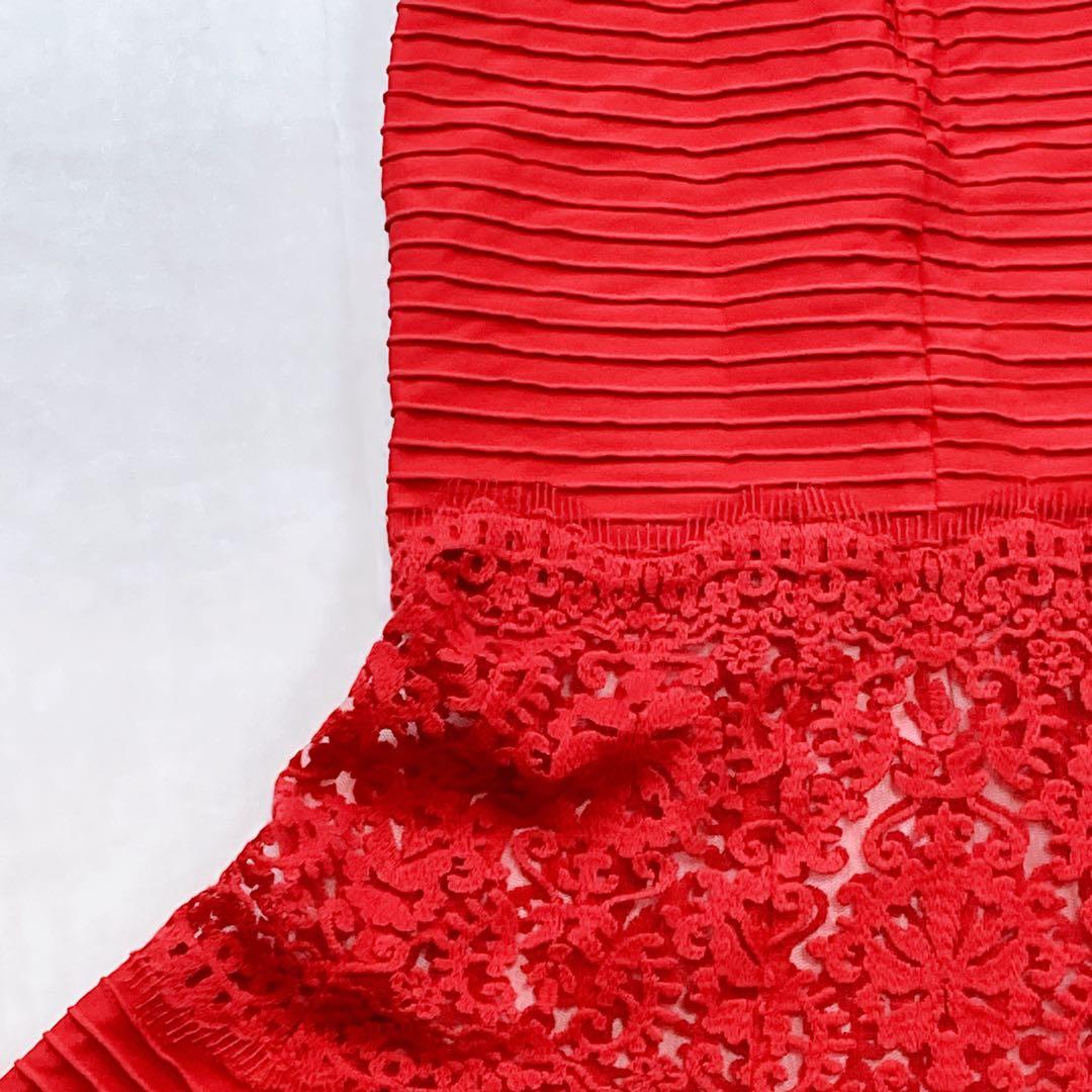 極美品 タダシショージ 日本未発売 ロングドレス コードレース シースルー