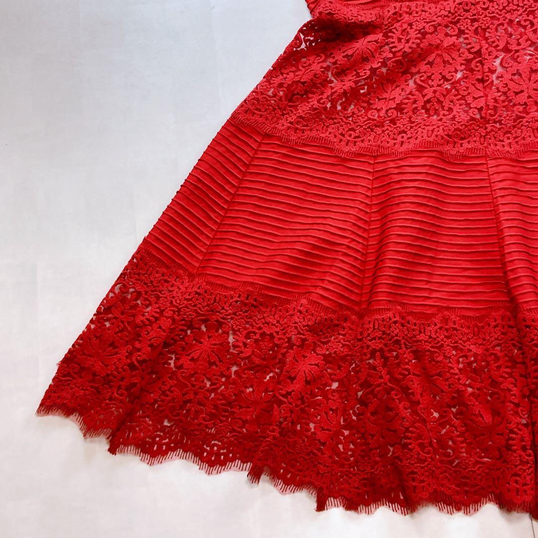 極美品 タダシショージ 日本未発売 ロングドレス コードレース シースルー