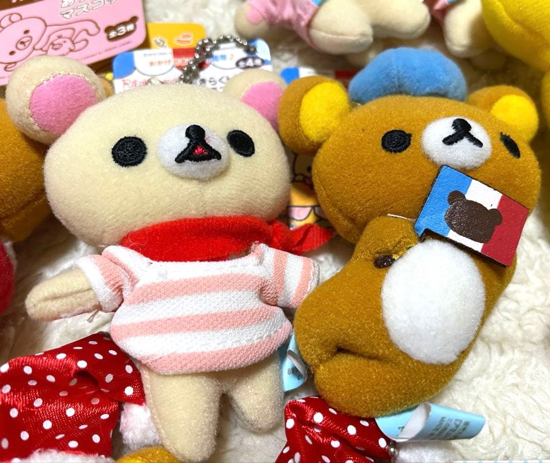 リラックマ コリラックマ キイロイトリ 平成 レア マスコット チェーン 大量