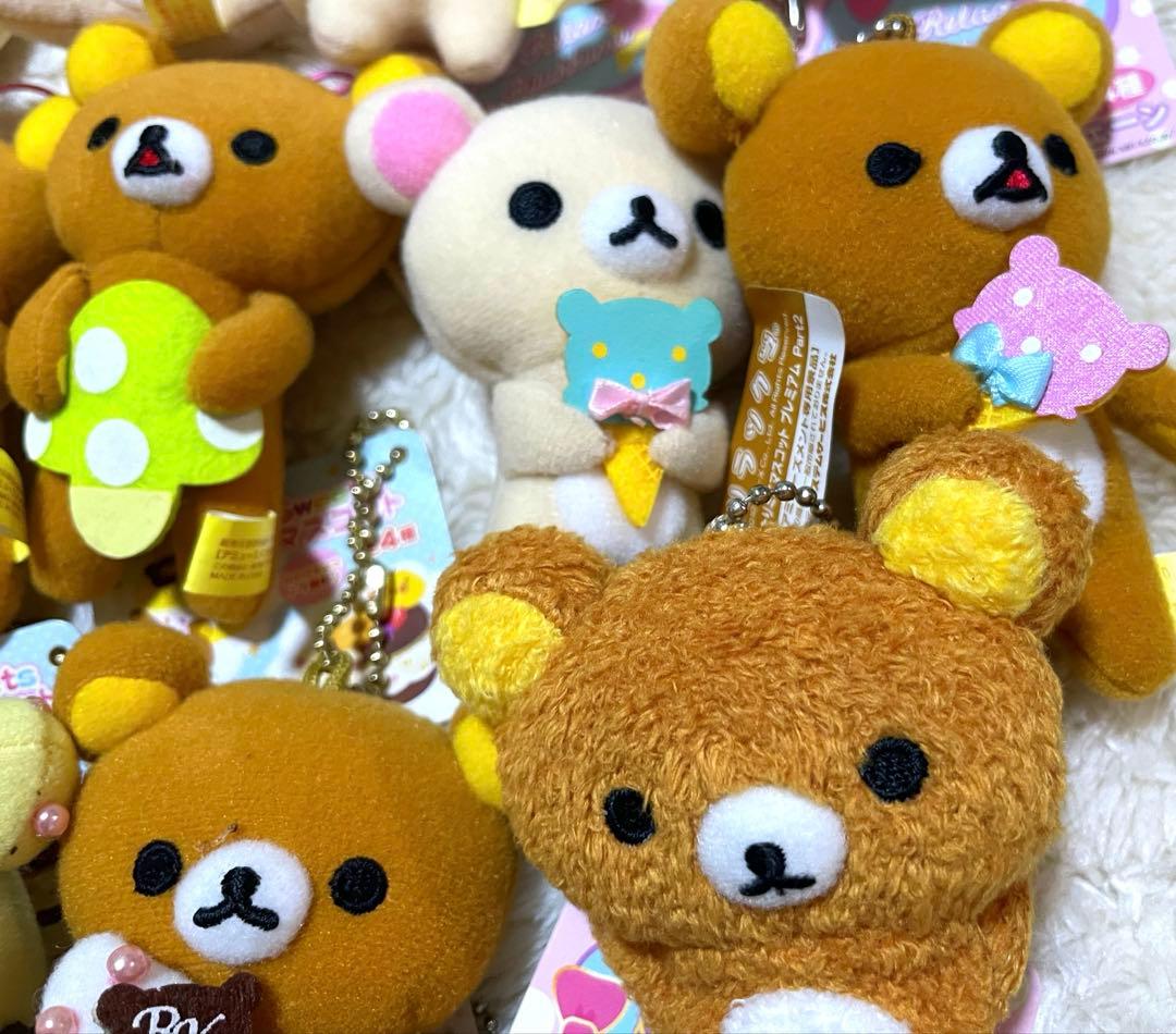 リラックマ コリラックマ キイロイトリ 平成 レア マスコット チェーン 大量