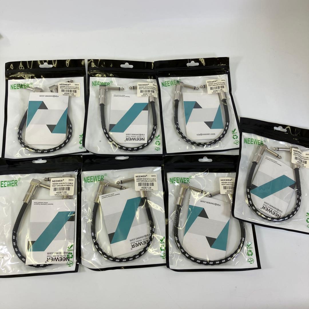 【未開封あり】NEEWER パッチケーブル 15本セット 楽器機材