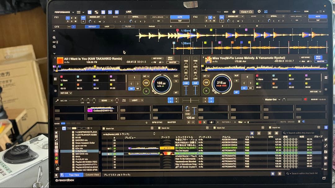 美品 Pioneer DJ DDJ-FLX4 DJコントローラー