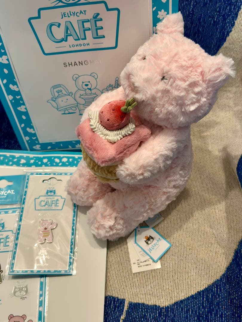 ジェリーキャット上海イベント限定 いちごベア