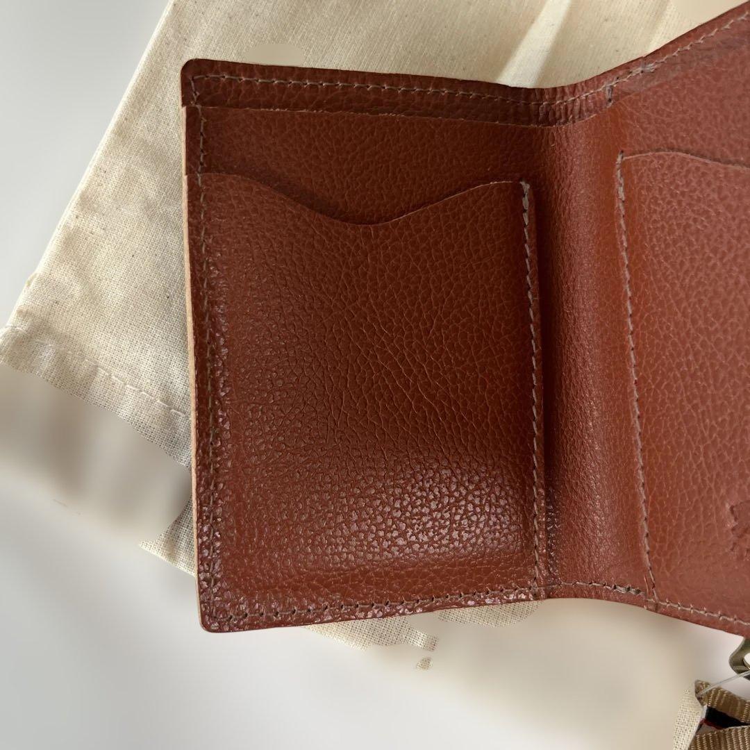 新品 イルビゾンテ 財布 折り財布 スナップ レザー　牛革　未使用