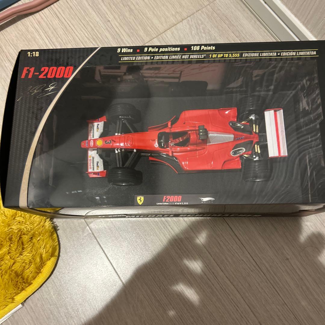 リ*ー様 F1-2000 ミハエル・シューマッハ 限定版 1:18