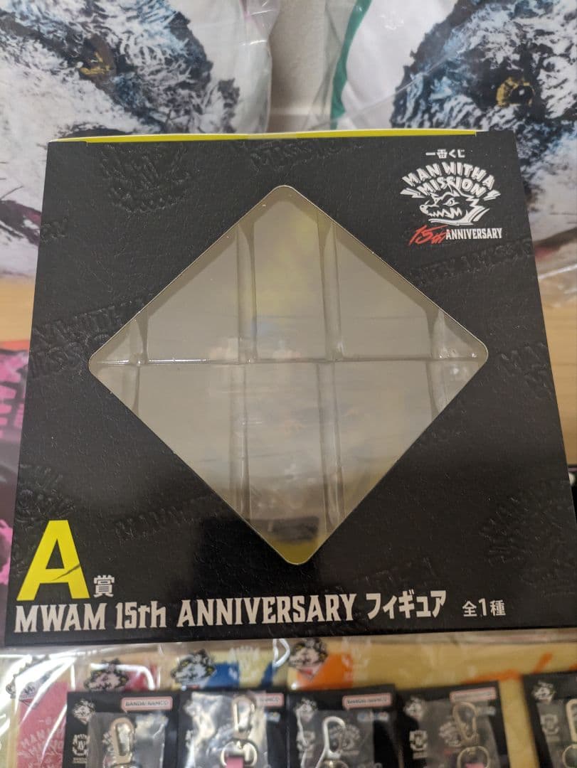 オ*ア様 一番くじ マンウィズ 15th フィギュア フェイスクッション マグネ