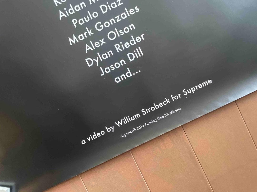 Supreme cherry ポスター william strobeck