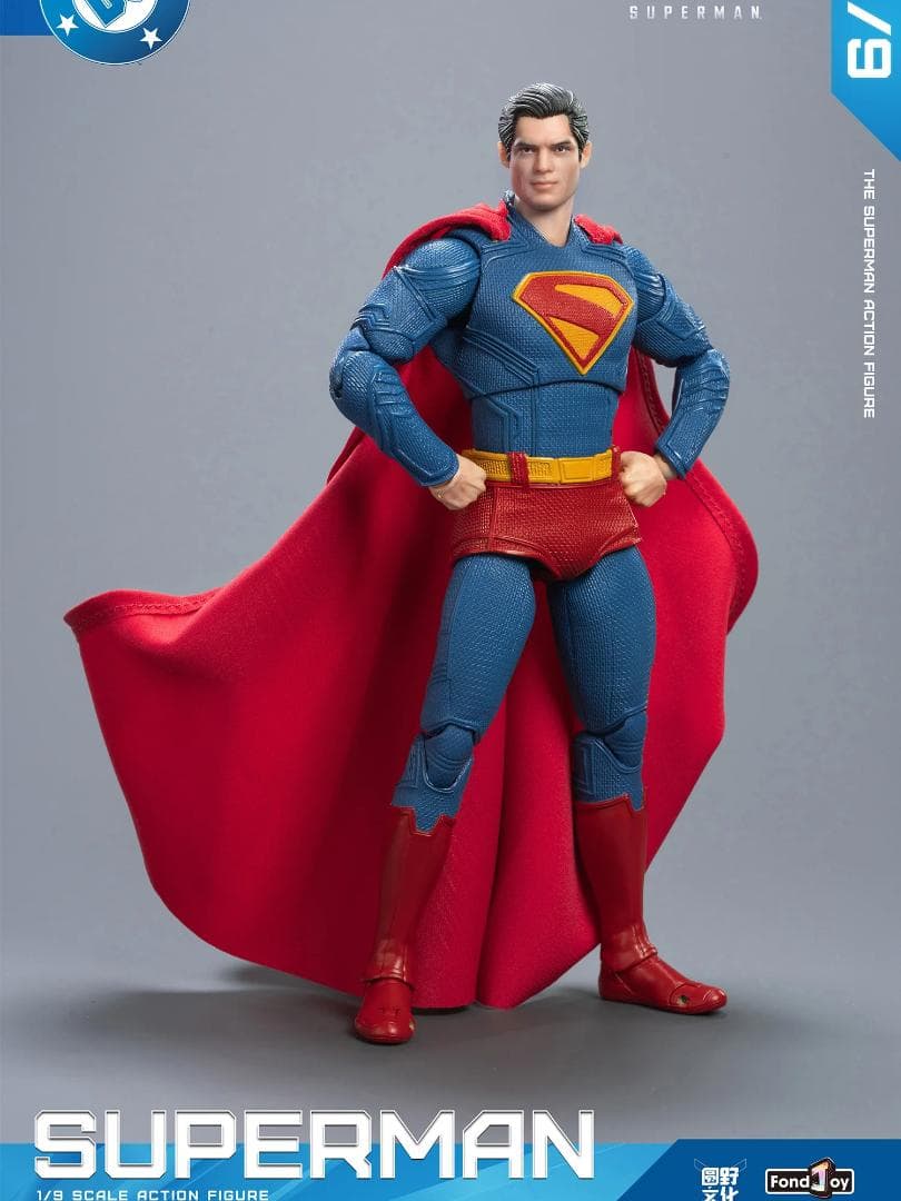 新品Fondjoyスーパーマン 2025 デラックス・ クリプト19cm