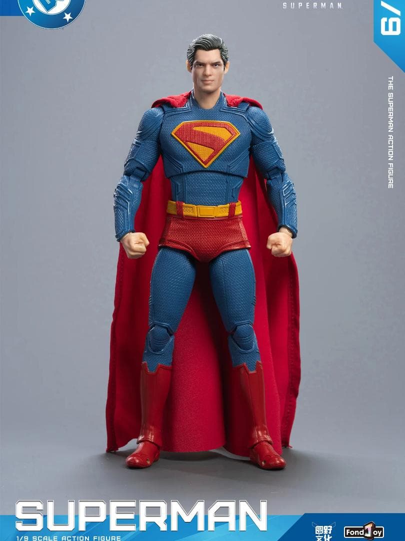 新品Fondjoyスーパーマン 2025 デラックス・ クリプト19cm