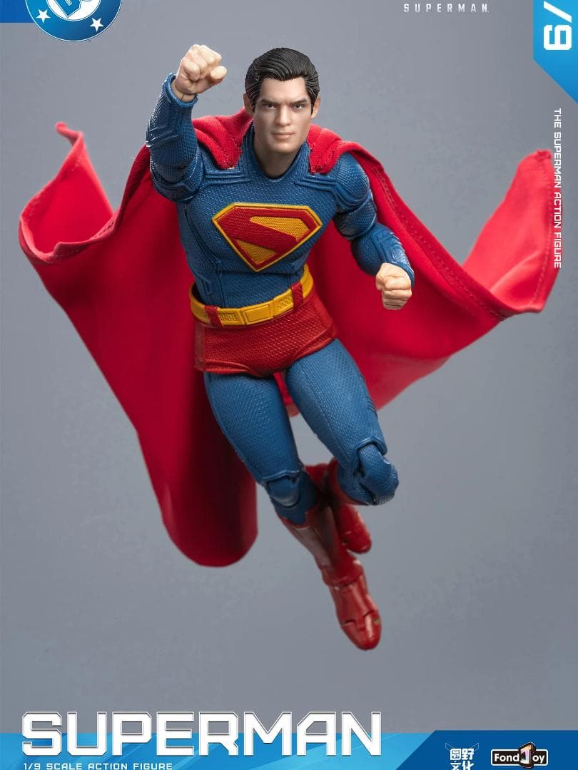 新品Fondjoyスーパーマン 2025 デラックス・ クリプト19cm