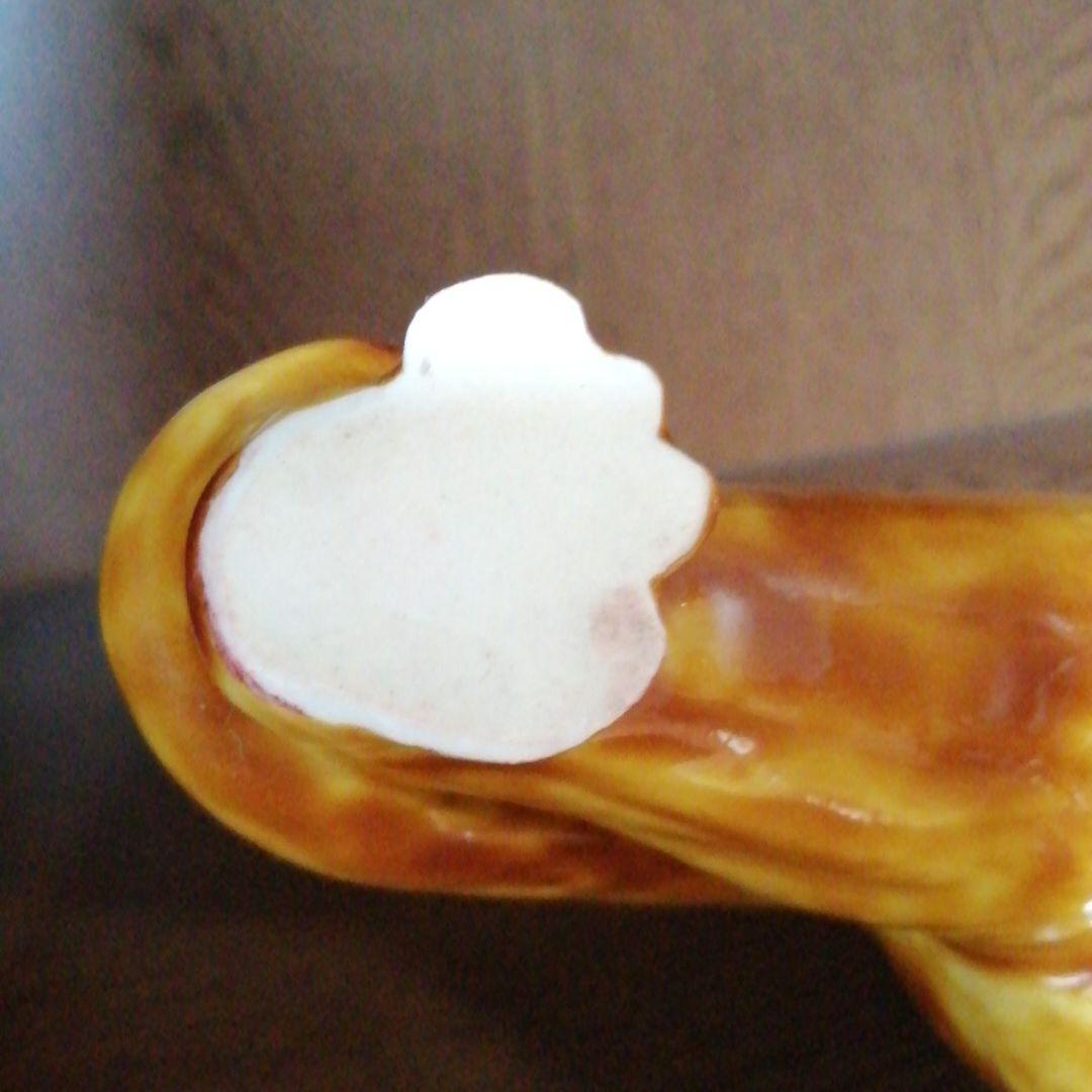 伝統美術陶芸 九谷焼 ふりかえる置物 浅蔵五十吉 寅