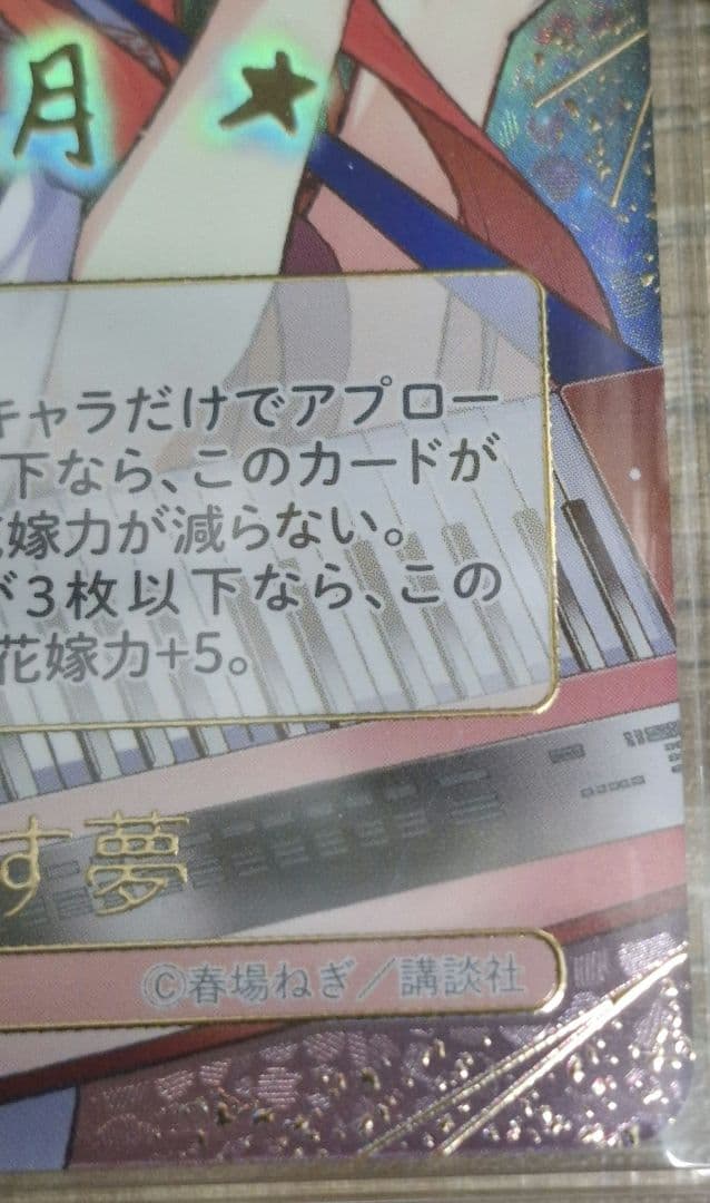 五等分の花嫁 進み続ける日常 目指す夢中野五月SSP