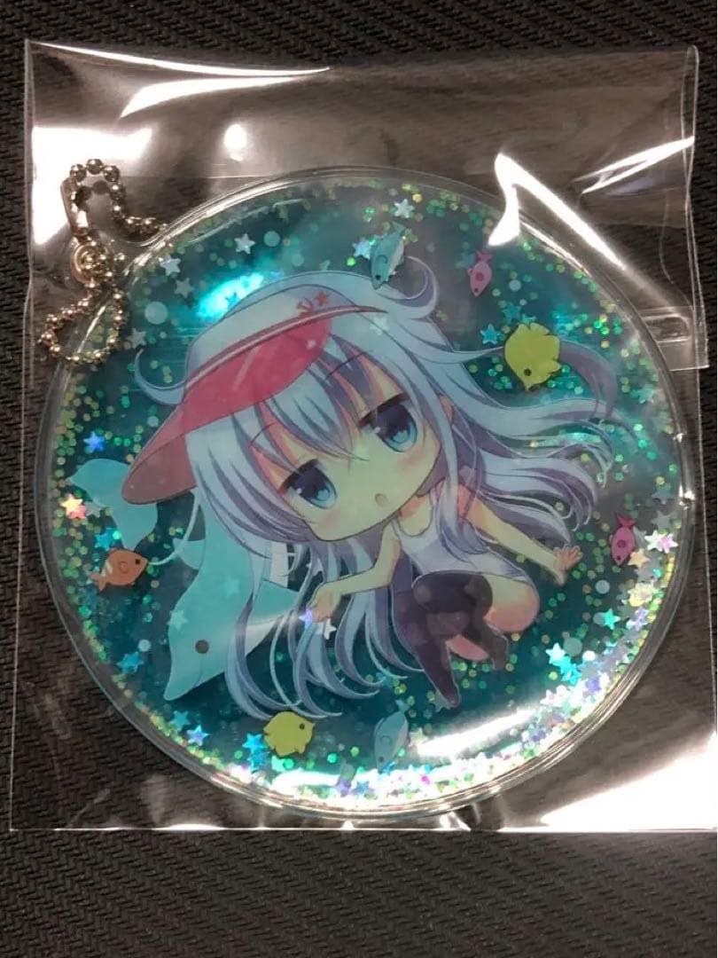 激レア　艦これ！！ 【 ヴェールヌイ 】水中　やわらかソフトアクリルキーホルダー