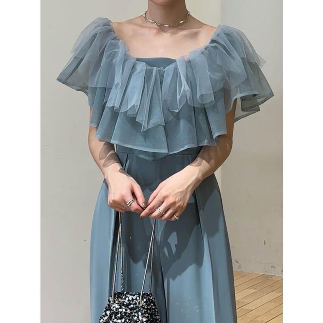 ＊美品＊ ラグナムーン LADYチュールカラーベアパンツドレス