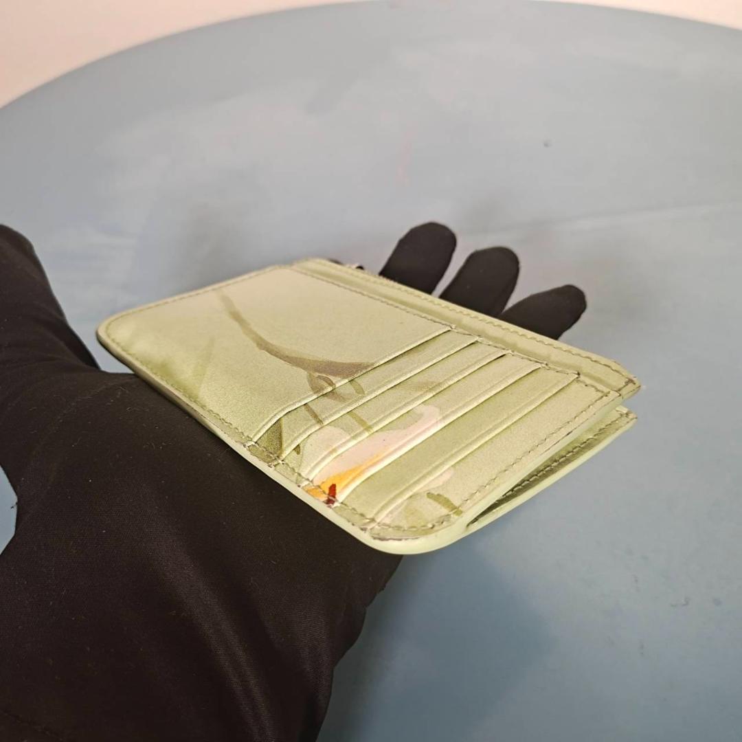 最終割引　BALENCIAGA ユリ柄 ミニ財布　パース