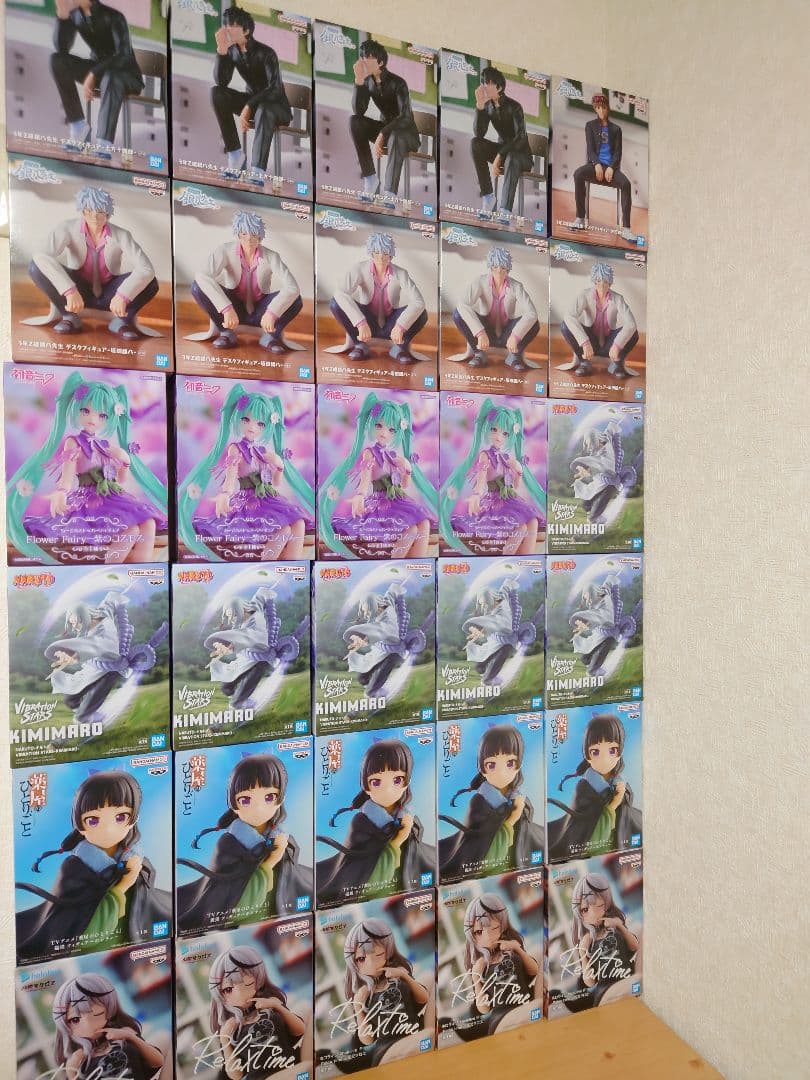 プライズフィギュア　まとめ売り　30個 銀魂　薬屋のひとりごと　初音ミク　ナルト