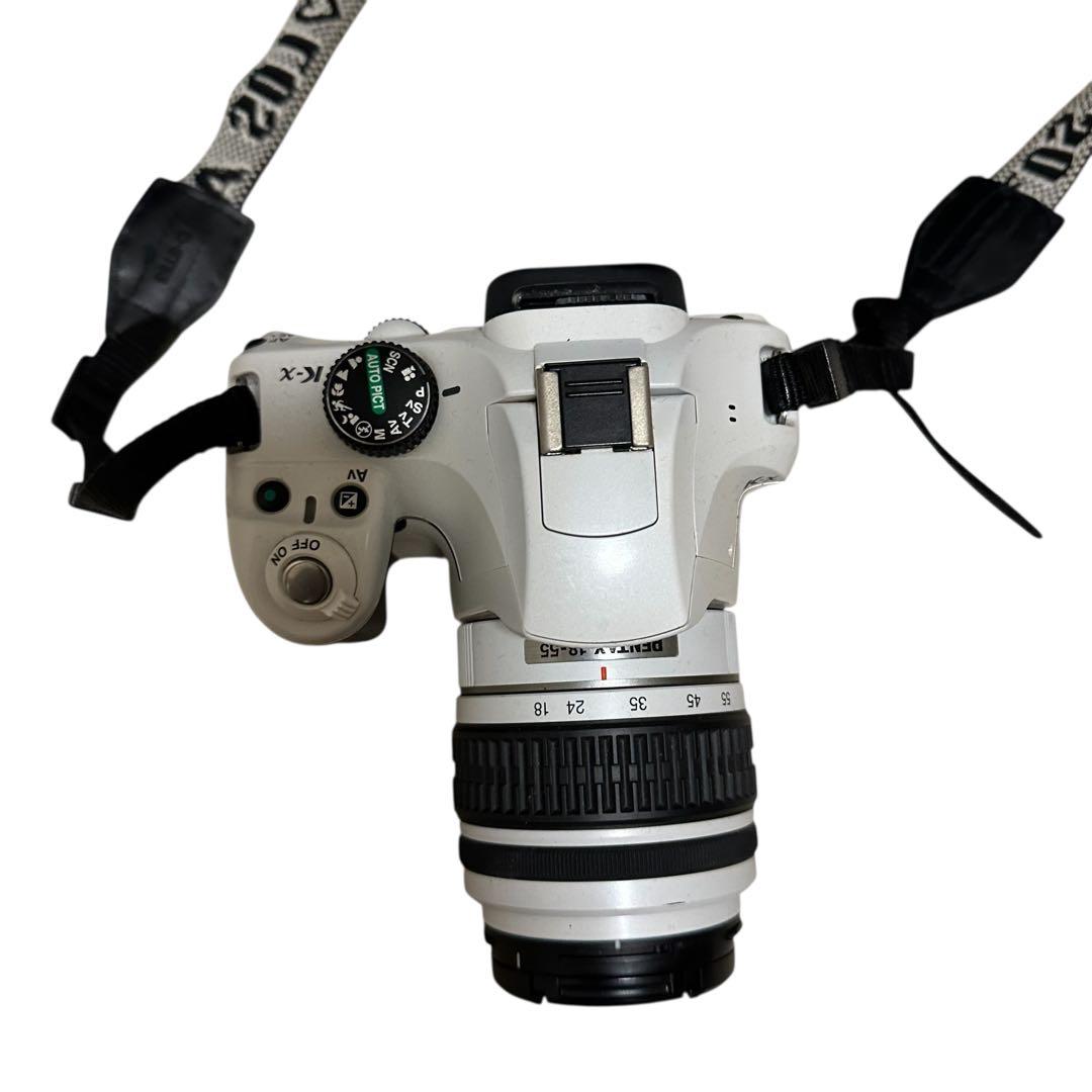 PENTAX K-X 　ホワイト　カメラ