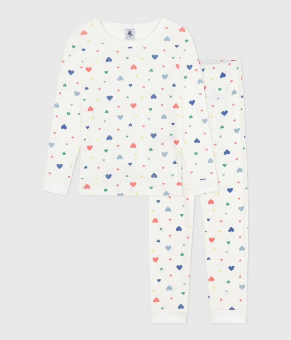 おまとめ 新品 未使用 プチバトー 長袖 パジャマ 10ans 12ans