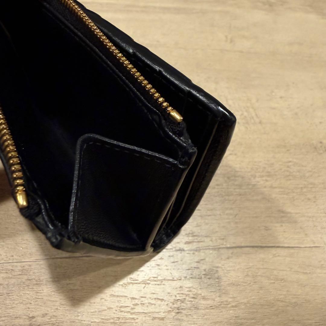 ボッテガヴェネタ BOTTEGAVENETA 財布 二つ折りブラック