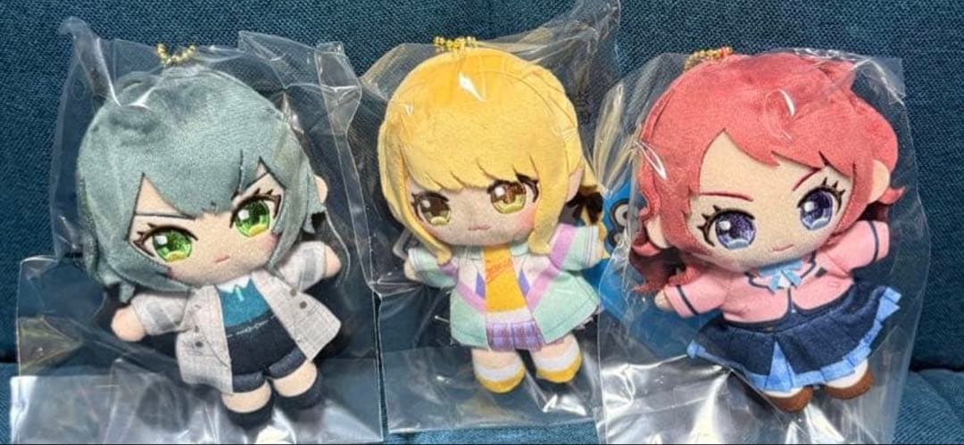 全種類 学園アイドルマスター Chibiぬいおすわりマスコット キーホルダー