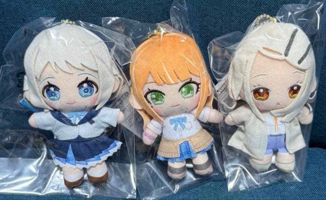 全種類 学園アイドルマスター Chibiぬいおすわりマスコット キーホルダー