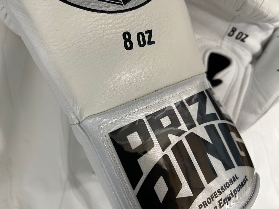 プライズリング　ボクシンググローブ　本革製　プロ試合用8oz