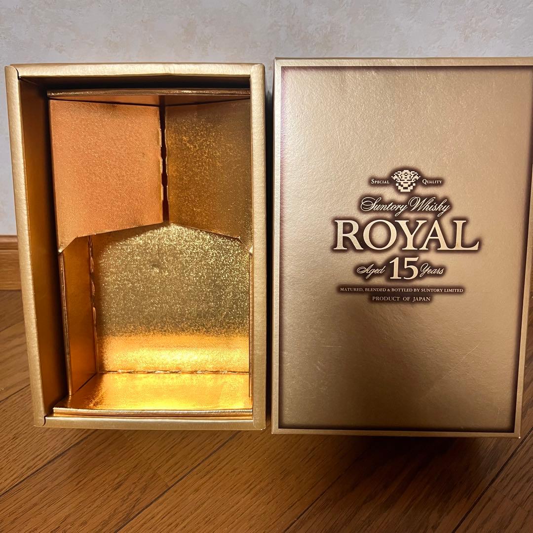 サントリー ローヤル15年 ゴールドラベル ギフト限定品 750ml 古酒