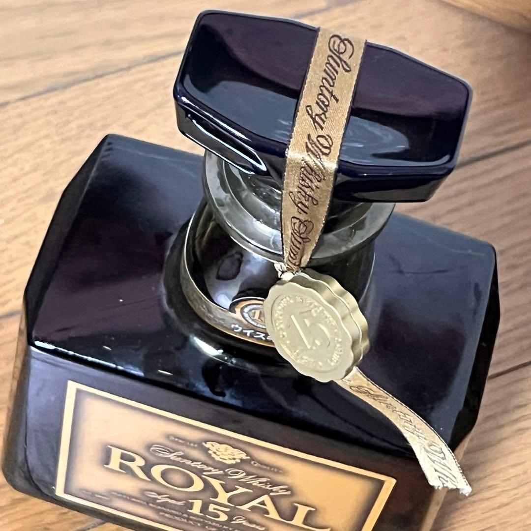サントリー ローヤル15年 ゴールドラベル ギフト限定品 750ml 古酒