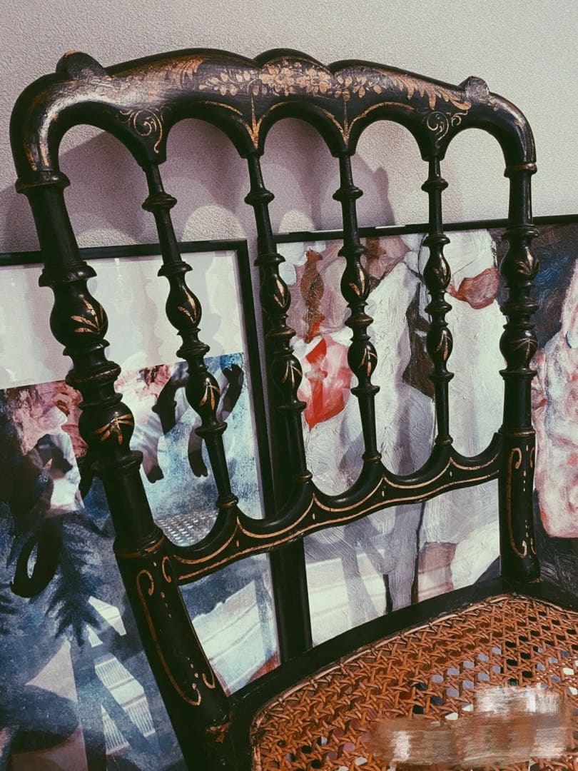 フランス製アンティークナポレオンチェア