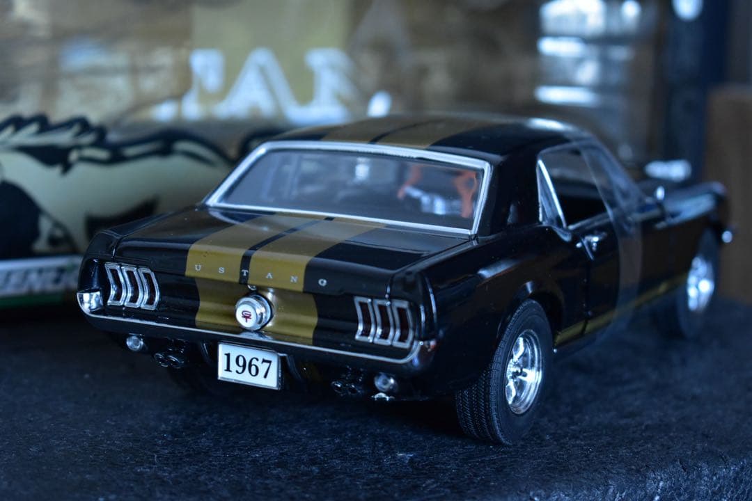 1/18 グリーンライト ‘67 フォード マスタング GT クーペ